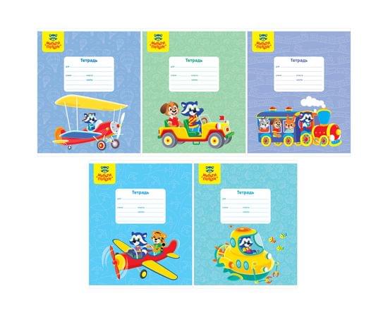 Тетрадь 12л., крупная клетка Мульти-Пульти "Приключения Енота" ТД12кк_35157