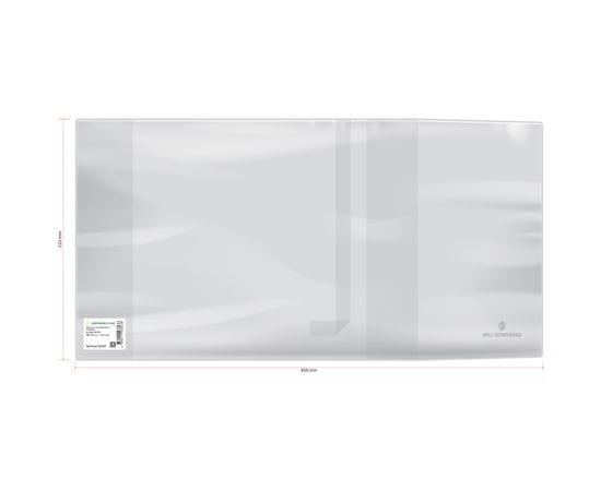 Обложка 233*450 для учебников, универсальная, Greenwich Line, с закладкой, ПВХ 110мкм ШК 23613