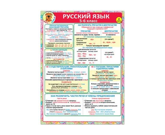 37053  Русский язык 5-6 класс (2 часть) 155*210 37053