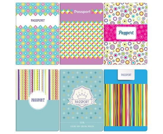 Обложка для паспорта OfficeSpace фотопечать, ПВХ, "Орнамент" ассорти 236279