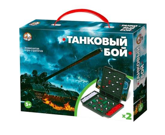 Игра настольная «Танковый бой» (мини) 02154