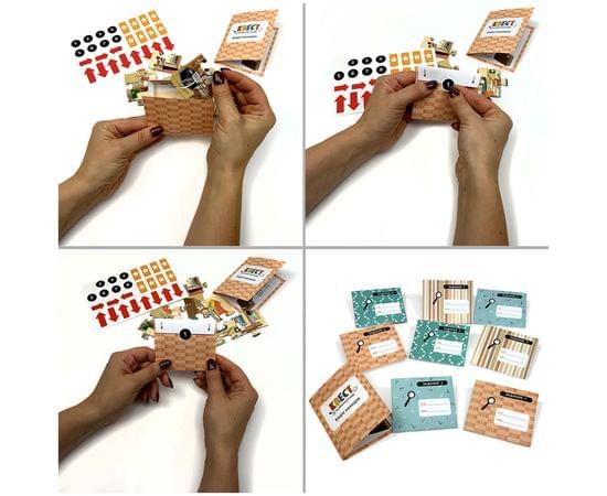 Набор игровой HappyLine "Квест в чемоданчике. Бюро находок", картон, европодвес 296468