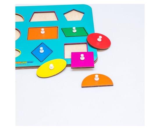 Игра развивающая Woodlandtoys "Монтессори. Геометрические формы" 82102