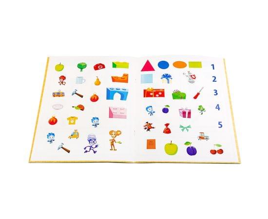 Книжка-задание Умка А4 "Школа раннего развития. Развитие мышления", 16стр., 50 наклеек, глянц. ламин 978-5-506-02050-9