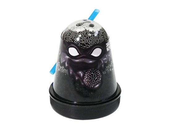 Слайм Slime "Ninja. Звездная ночь", с пенопластовыми шариками, черный, 130г S130-5