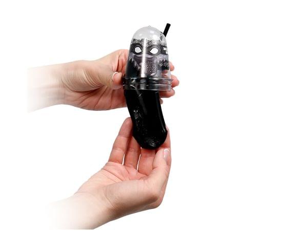 Слайм Slime "Ninja. Звездная ночь", с пенопластовыми шариками, черный, 130г S130-5