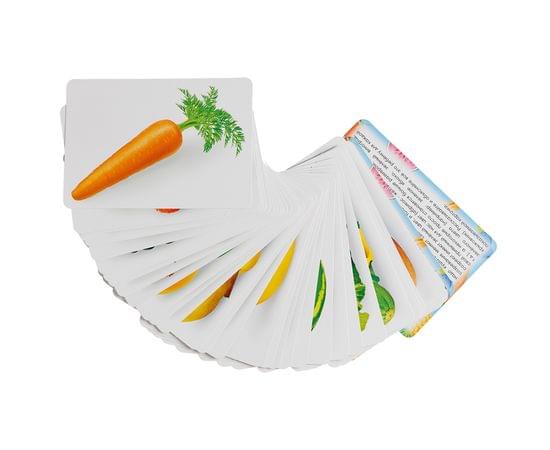 Развивающие карточки Мульти-Пульти "Овощи, фрукты, ягоды", 36шт., картон, европодвес РК_28356