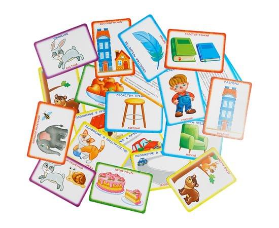 Развивающие карточки Мульти-Пульти "Учимся сравнивать", 36шт., картон, европодвес РК_28362