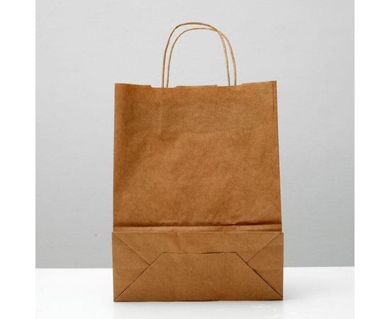 Пакет крафт без печати 25 х 11 х 32 см 1312852 1312852