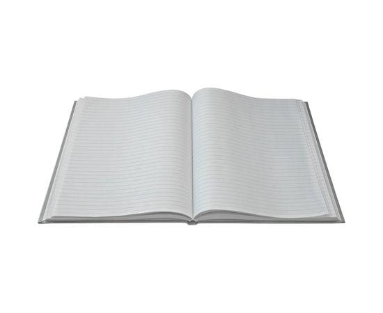 Книга учета OfficeSpace, А4, 96л., линия, 200*290мм, твердый картон, 7БЦ, блок газетный 153187 / CL-98-726