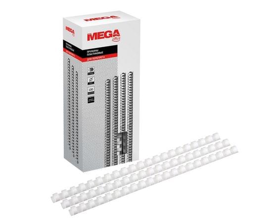 Пружины для переплета 12mm 100шт (95 листов) Office Product белые/10 20241215-14
