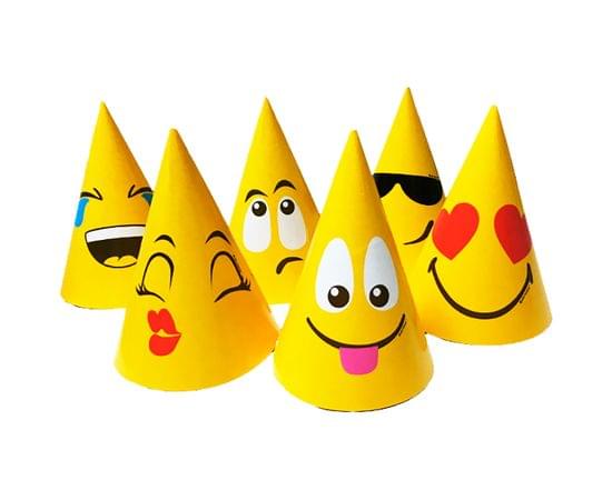 Набор колпаков ПатиБум "Эмодзисмайл", ассорти, 6шт., европодвес 4690296047092