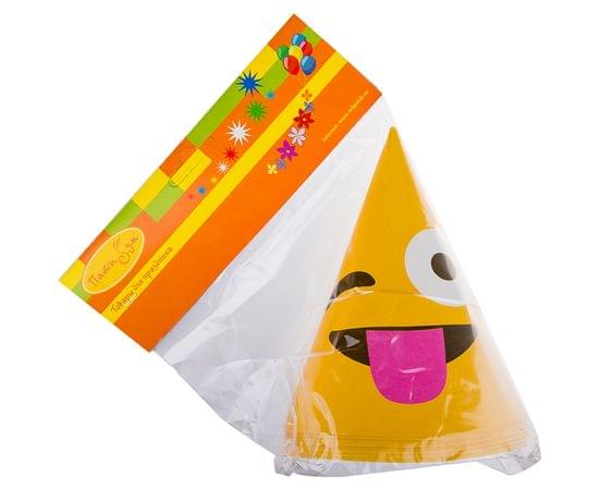 Набор колпаков ПатиБум "Эмодзисмайл", ассорти, 6шт., европодвес 4690296047092