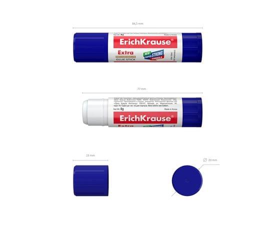 Клей-карандаш ErichKrause® Extra, 8г 4433