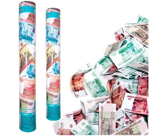 Хлопушка пневматическая Поиск "Рублевый бум" 38см, в металлической тубе 4690296022426