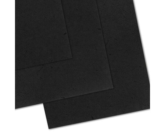Обложки д/переплета BRAUBERG, КОМПЛЕКТ 100шт, (тисн.под кожу), А3, картон 230г/м2, черные,530944 530944 