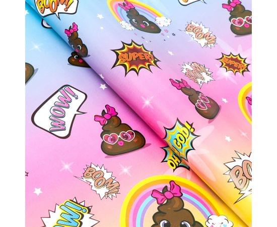 Бумага глянцевая "Кики", 0,5 х 0,7 м 6828905