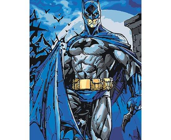Картина по номерам КАКАДУ 40х50 KA 00013 Бэтмен из комиксов KA 00013