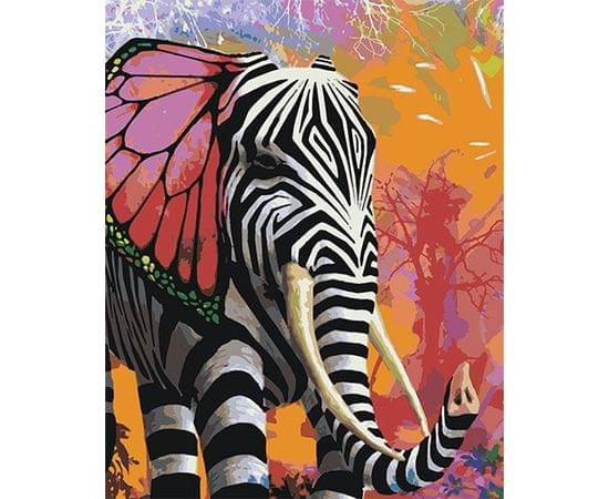 Картина по номерам КАКАДУ 40х50 KA 00194 Абстрактный слон KA 00194