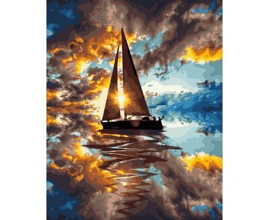 Картина по номерам 40х50 OK 10913 Эксклюзив!!! Парусник* OK 10913