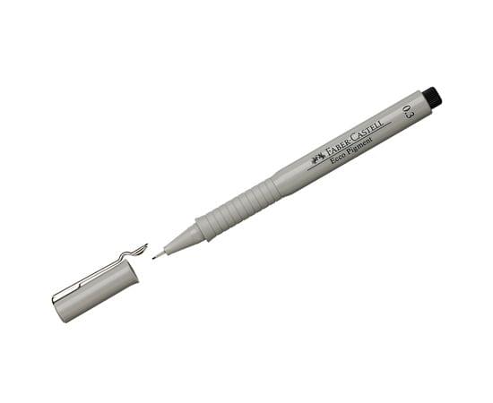 Ручка капиллярная Faber-Castell "Ecco Pigment" черная, 0,3мм 166399
