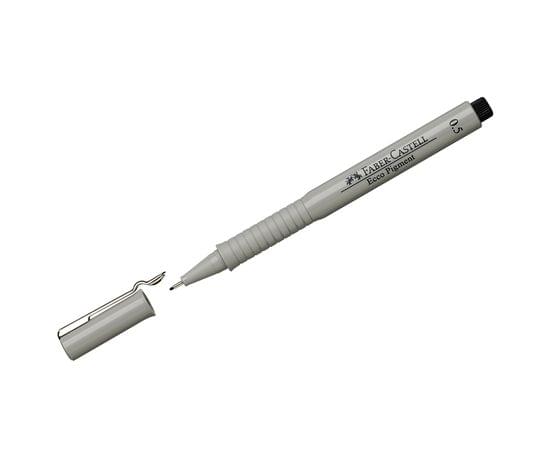 Ручка капиллярная Faber-Castell "Ecco Pigment" черная, 0,5мм 166599