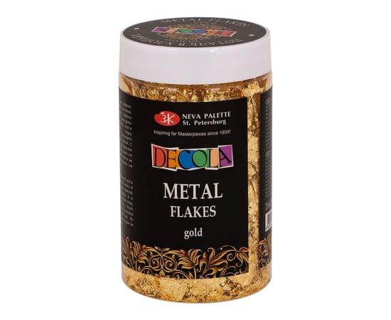 Поталь в хлопьях Decola, 3 г, золото 206421739