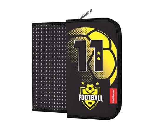 Пенал-книжка с наполнением ErichKrause® 110x205x25мм Football Time 48520
