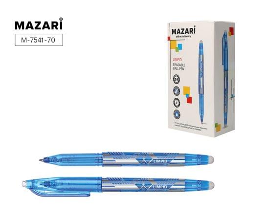 Ручка - шпион MAZARI LIMPID шариковая, синяя, 0,8мм (149680) M-7541-70
