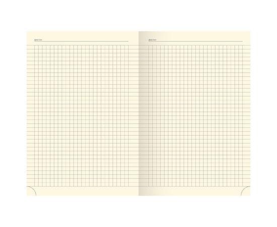 Записная книжка А6 80л., кожзам, Berlingo "DoubleBlack", черный срез, черная, с рисунком NB0_94603