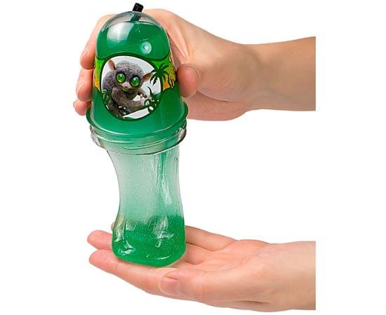 Слайм Slime "Jungle. Голаго", зеленый, с золотым глиттером, 130г S300-23