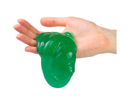 Слайм Slime "Jungle. Голаго", зеленый, с золотым глиттером, 130г S300-23