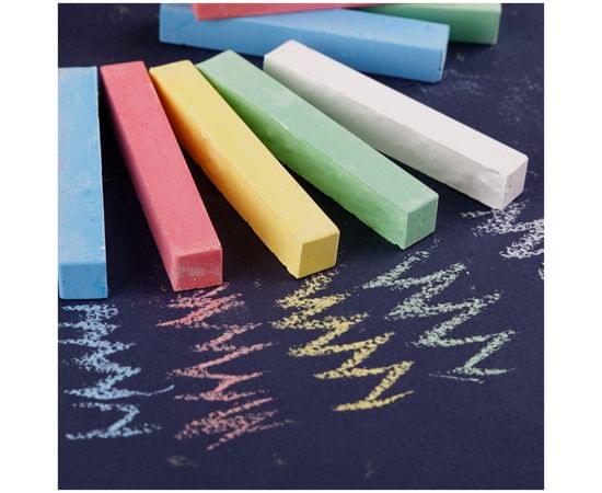 Мелки цветные для асфальта Мульти-Пульти "Енот в Австралии", 25шт., 5цв., пластиковое ведро АМ_14462