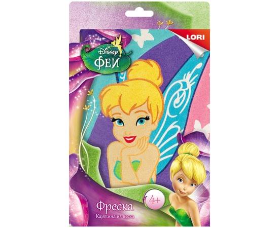 Фреска-картина из песка Lori "Disney. Динь-Динь", картонная коробка Кпд-024