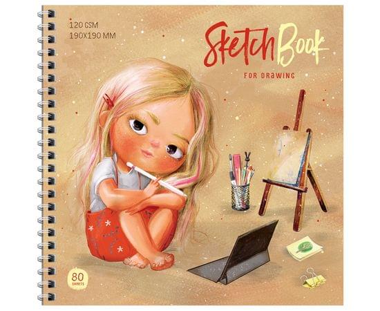 Скетчбук 80л., 190*190 ArtSpace "My inspiration", на гребне, офсет, 120г/м2 Сок80грг_38357