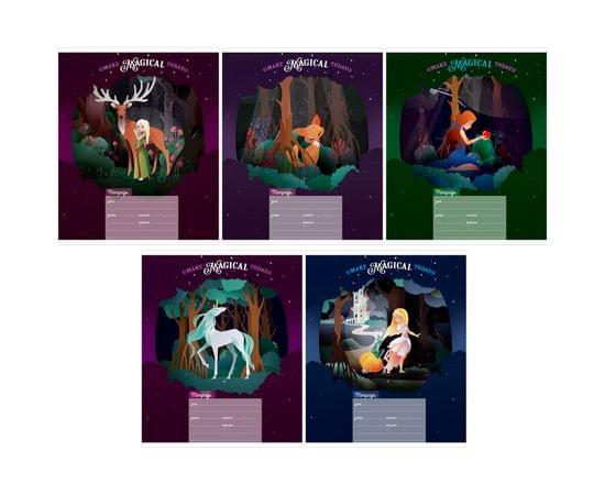 Тетрадь 12л., клетка ArtSpace "Рисунки. Make magickal" Т12к_35141