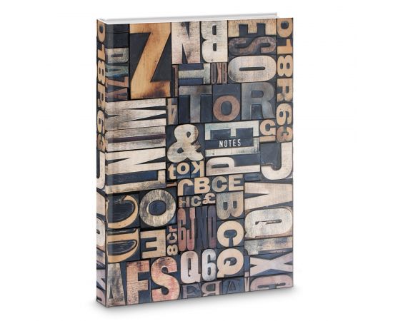 Тетрадь А4 80л Letters тв перепл Эксмо К34803273/12/Россия 029976