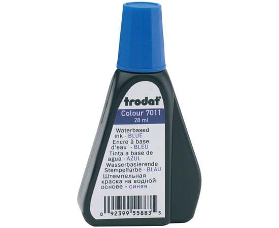 Штемпельная краска Trodat, 28мл, синяя (52973) 7011с