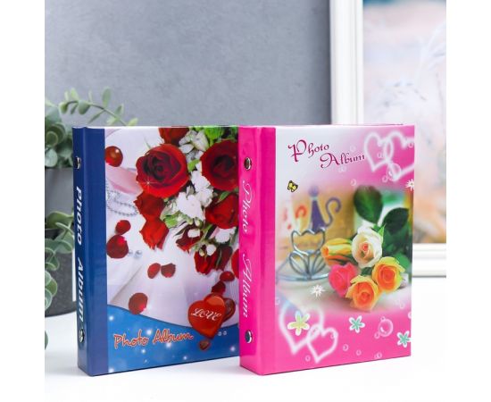Фотоальбом на 36 фото 10х15 см "Цветочный магазинчик" МИКС 16,5х12х2 см 1364563 1364563