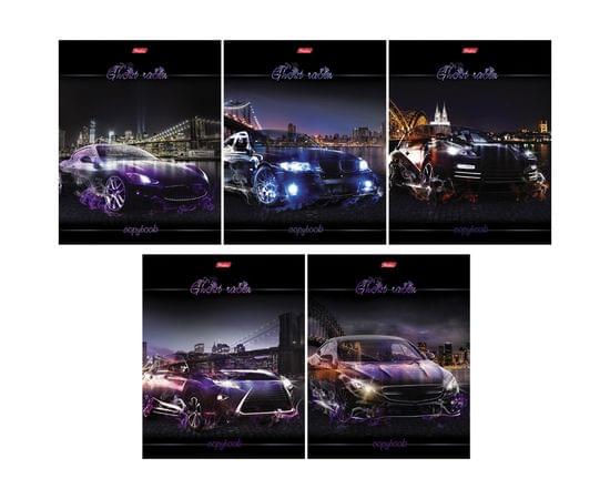 Тетрадь 48л., А5, клетка Hatber "Призрачный гонщик", выборочный УФ-лак 48Т5вмВ1