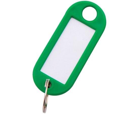 Набор брелоков для ключей OfficeSpace, 52мм, 10шт., зеленые 268450