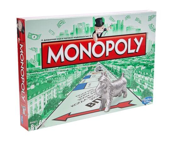 Игра настольная Hasbro "Монополия классическая", картонная коробка С1009