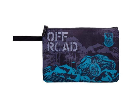 Папка для тетрадей 1 отделение, А4, Berlingo "Off-road", текстиль, на молнии 277981