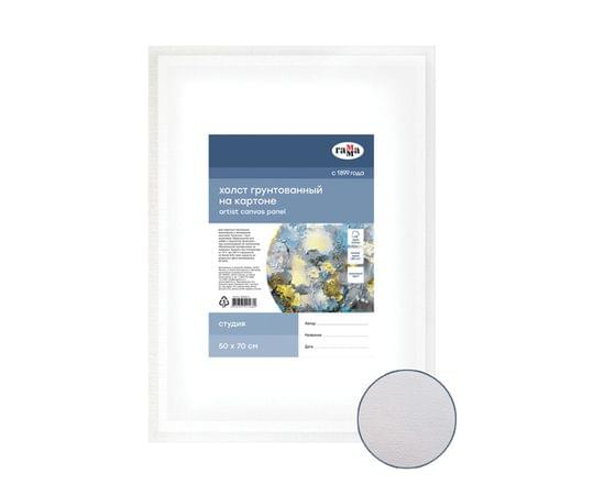 Холст на картоне Гамма "Студия", 50*70см, 100% хлопок, 280г/м2, мелкое зерно 280818_12