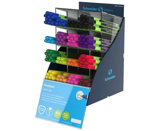Ручка капиллярная Schneider "Line-Up" ассорти, 0,4мм, дисплей 304832