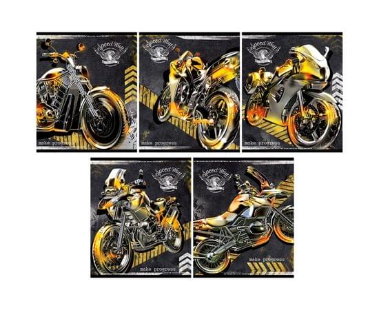 Тетрадь 48л., А5, клетка ПЗБМ "Без тормозов", УФ-лак, ТВИН-лак 27341