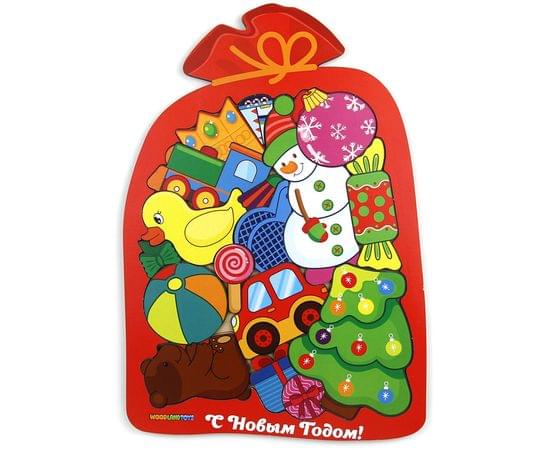 Пазл Woodlandtoys "Мешок с подарками" 148101