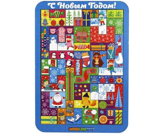Головоломка Woodlandtoys "Тетрис большой "С Новым Годом" 148111