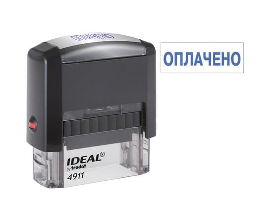 Штамп Ideal "ОПЛАЧЕНО", 38*14мм (161487) 4911/DB/L1.2 IDEAL