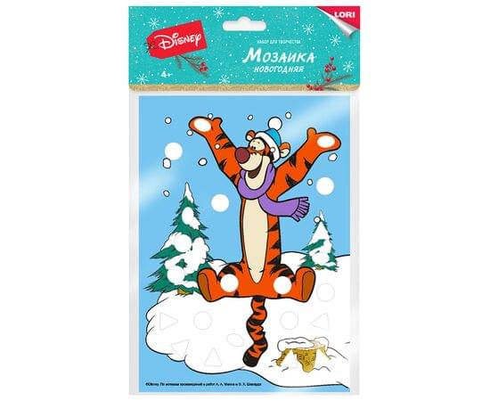 Новогодняя мозаика Lori  "Disney. Тигруля" Кмд-037